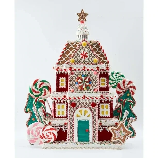 Katherine Collection Gingerbread Tree Topper (Gingerbread Forrest 53cm)