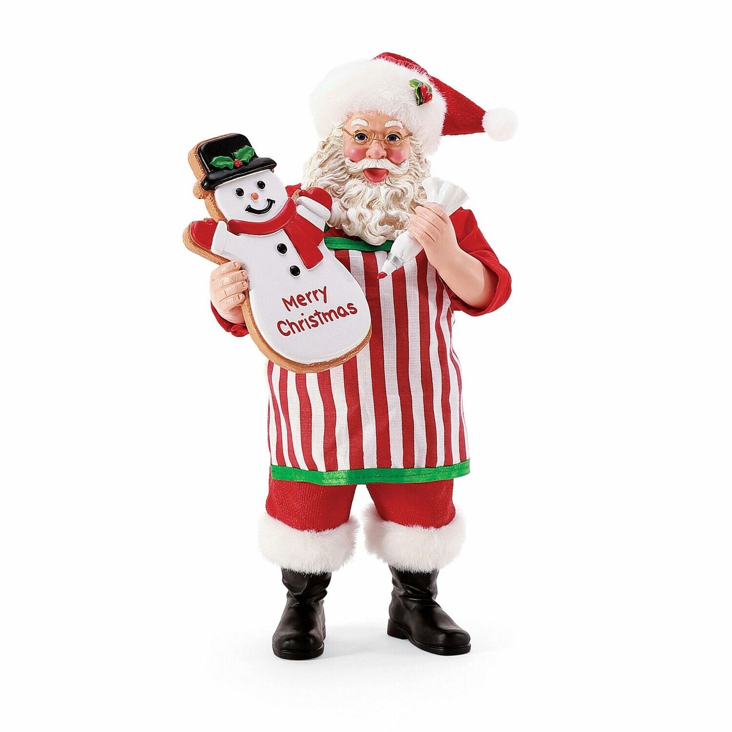 Possible Dreams Santa with Snowman Cookie