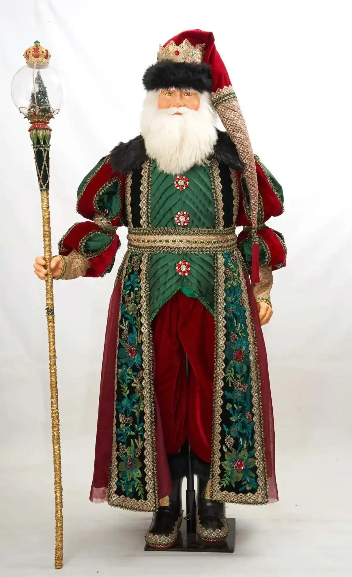 Katherine Collection - Kingston Tidings Santa 61cm