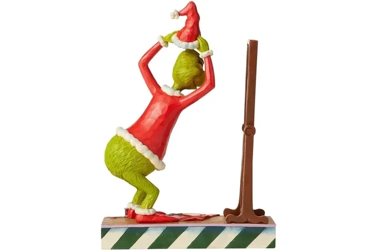Grinch Dressing In Santa Suit