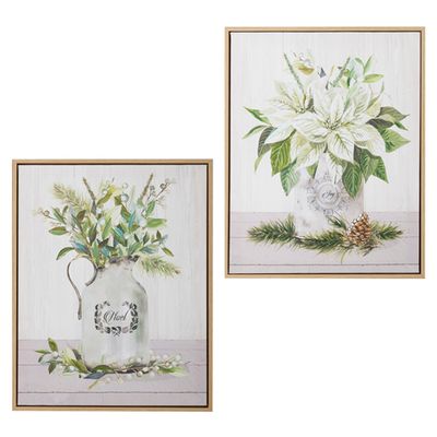 Framed Prints - Farmhouse Floral - Noel