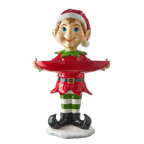 Christmas Elf with bowl