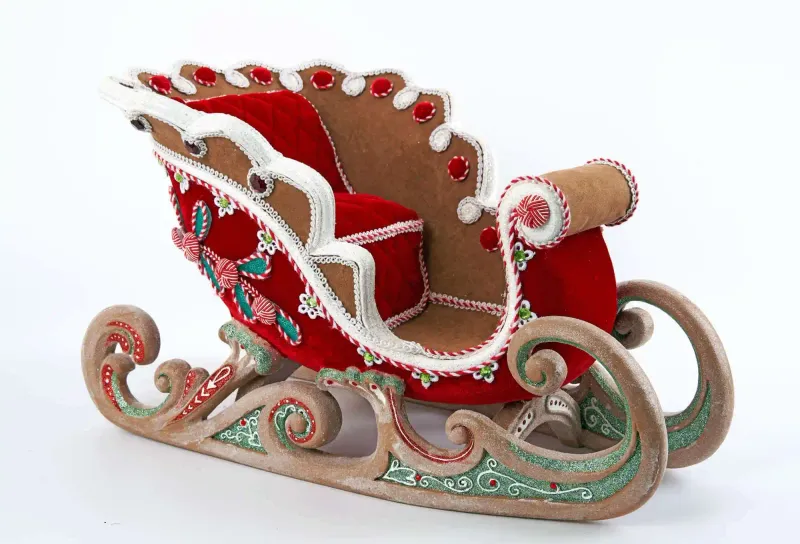 KC- GINGERBREAD SLEIGH