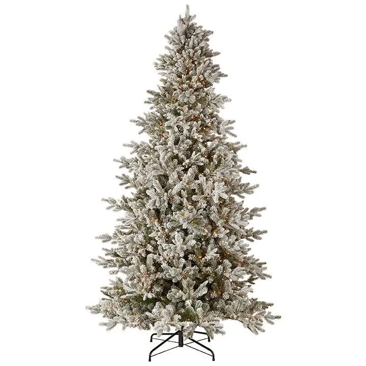 RAZ - 2.74m Flocked snake light tree RAZ - 2.74m Flocked snake light tree