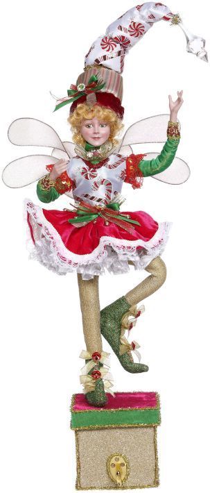Mark Roberts Peppermint Patty Fairy Stocking Holder
