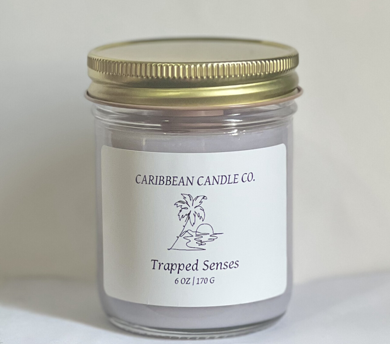 Trapped Senses + Soy Wax Candle