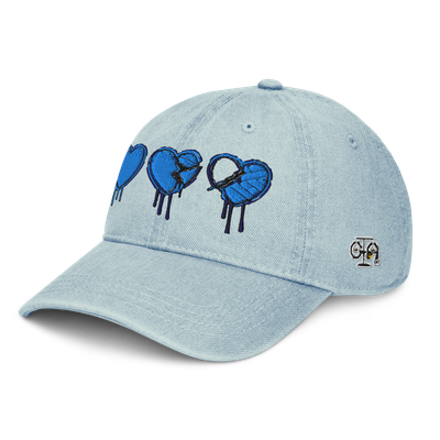 Denim Hat - Denim Hearts Collection