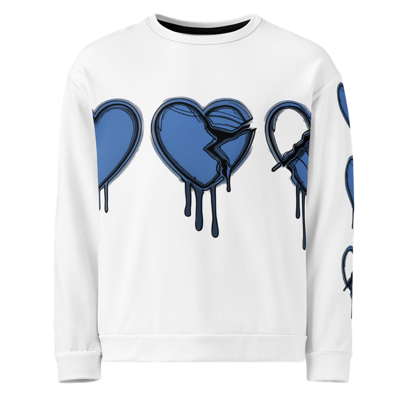 Unisex Signature Crew Neck - Denim Hearts Collection