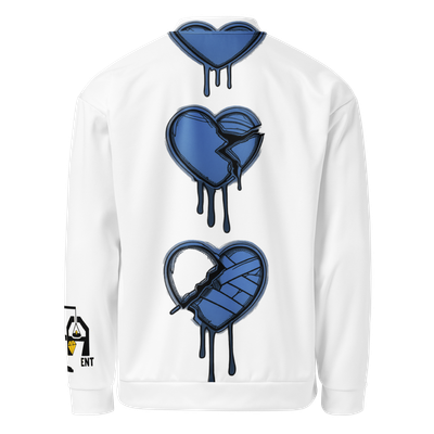 Signature Bomber Jacket - Denim Hearts Collection