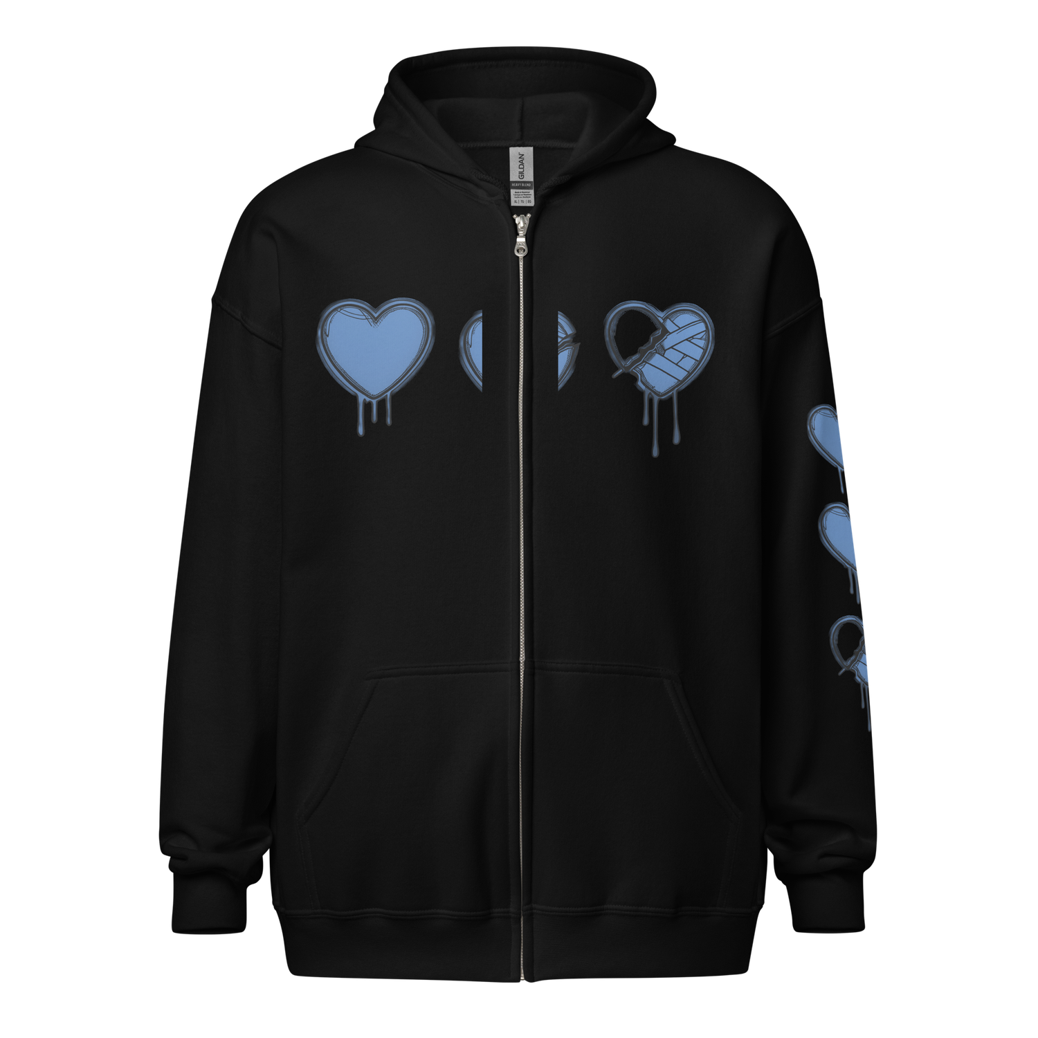 Denim Tears Unisex Heavy Blend Zip Hoodie – Zip Into Realness