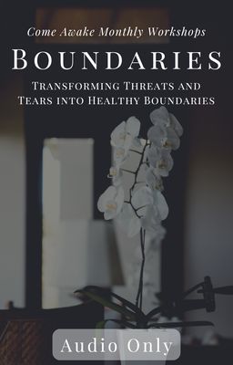 Boundaries: Transforming Tears and Threats into Healthy Boundaries (Audio Only)