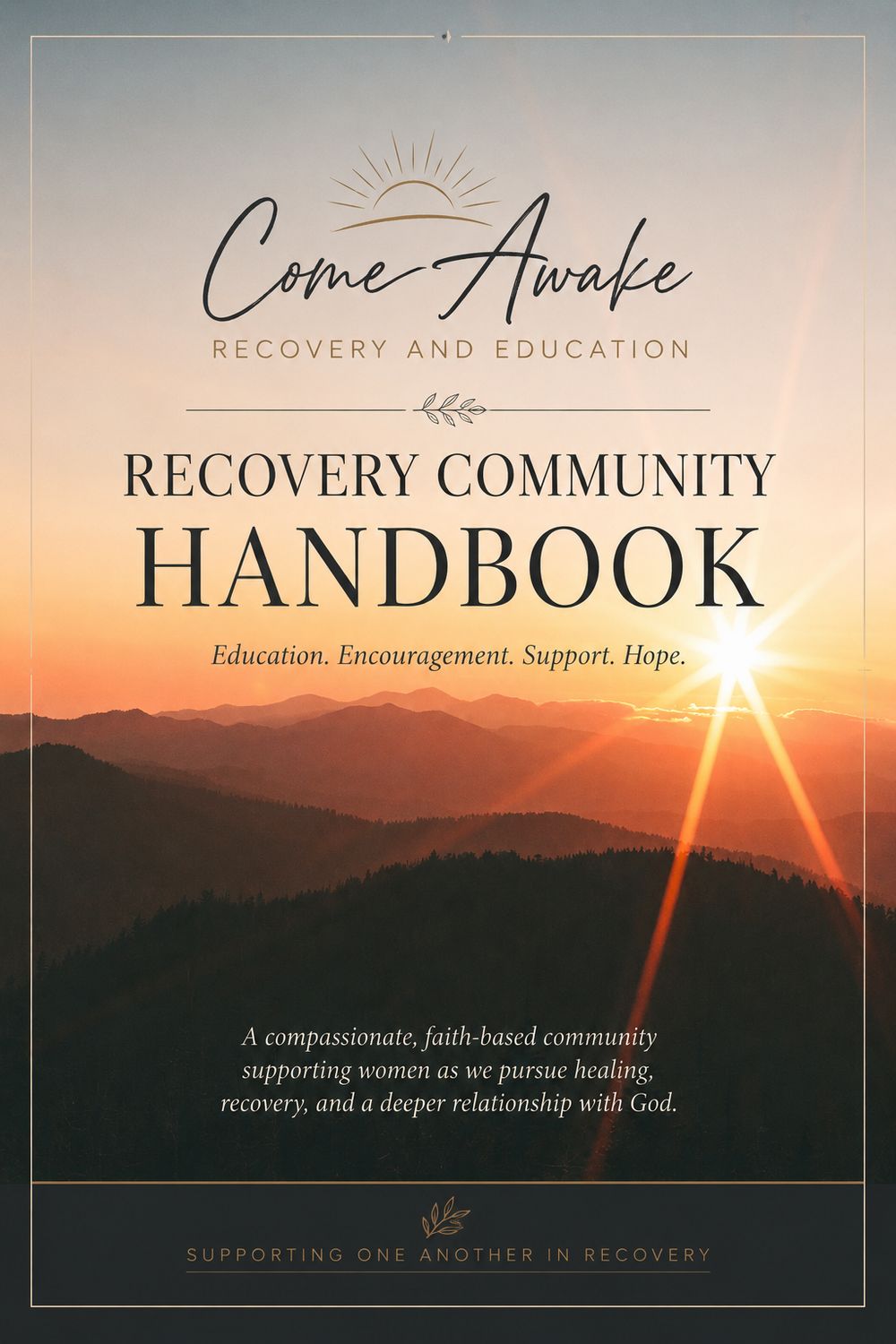 Come Awake Community Recovery Handbook