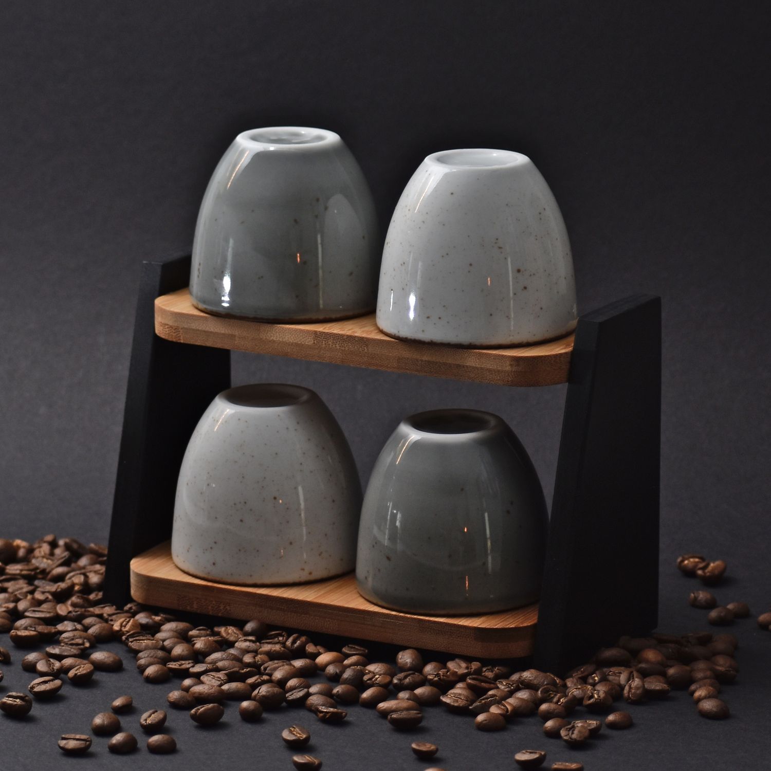 Tassenablage mit Espressobecher