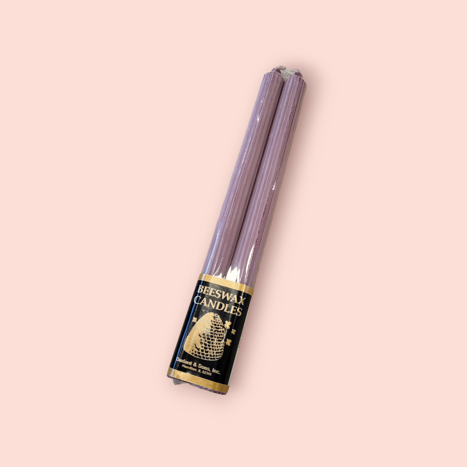 Candle- Honeylite Tapers Mauve