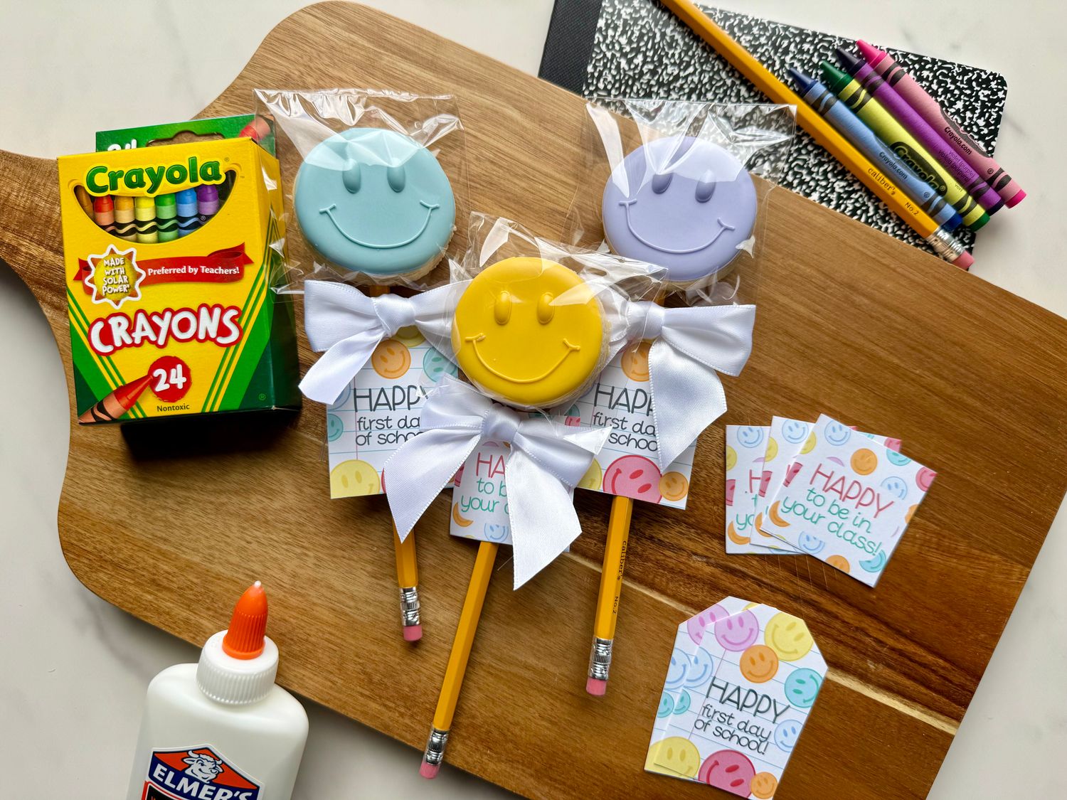 Happy to be in your class/first day cookie pop