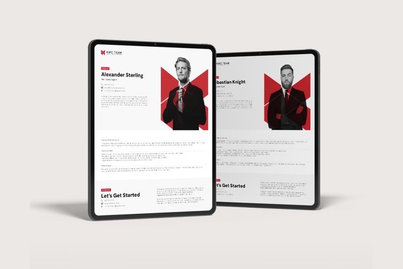 Branded Agent Bio Template