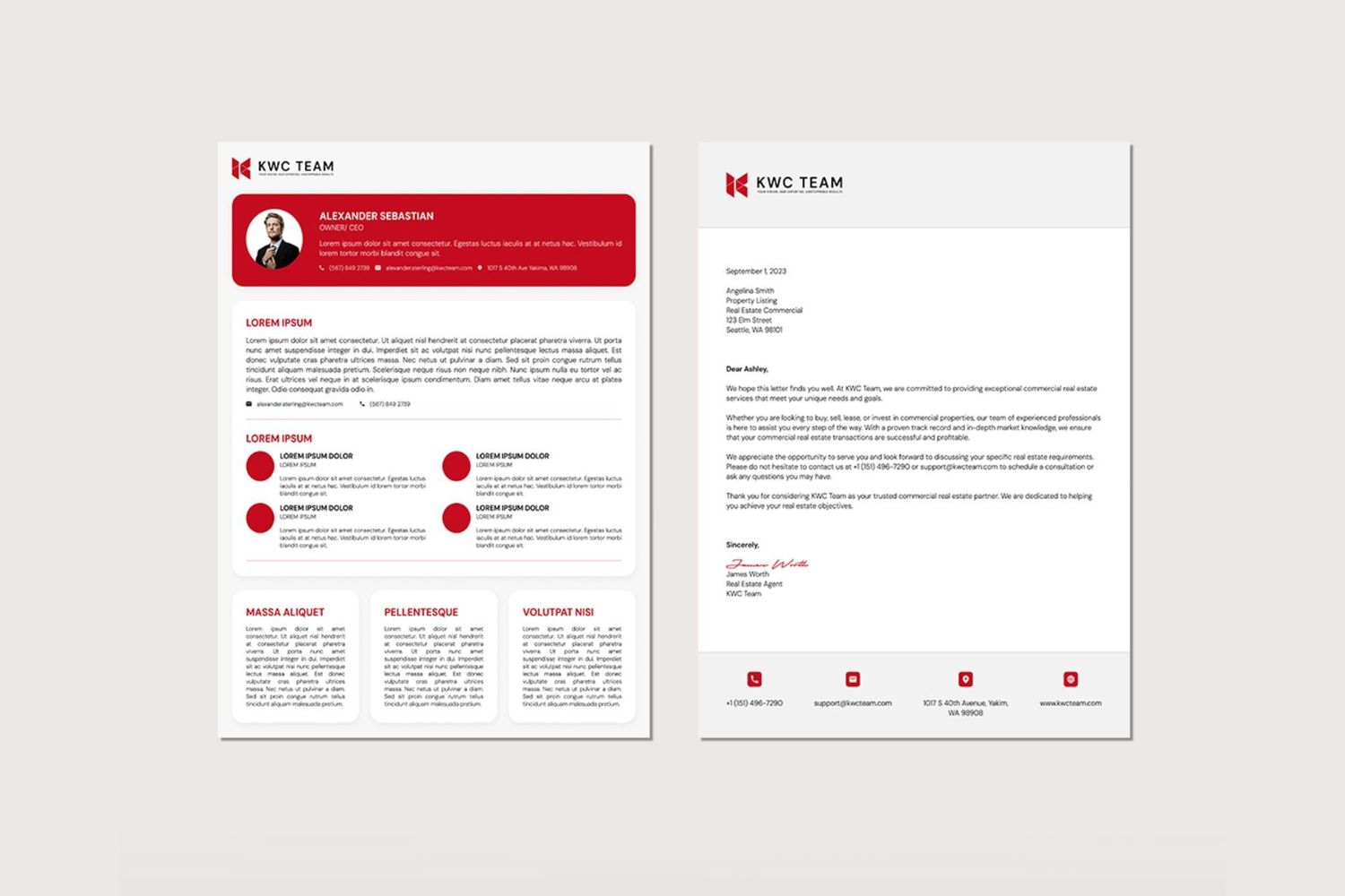 Meet The Tenant Flyer Template