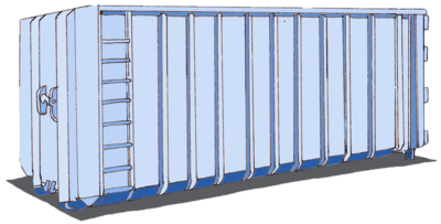 30 cbm Abrollcontainer
(incl. Transport/Miete/CO2-, Energie- u. Mautpauschale)
