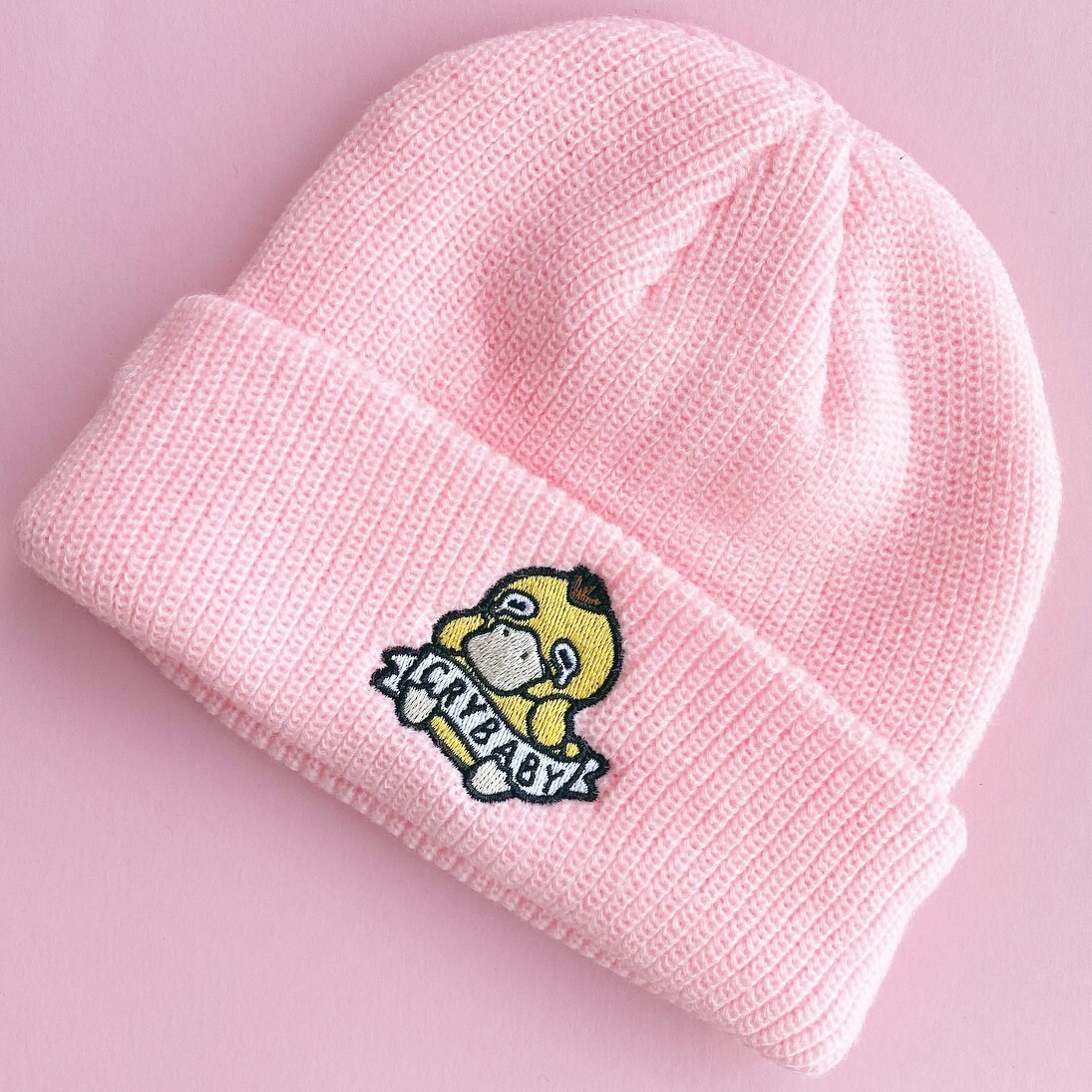 Crybaby Psyduck pink beanie