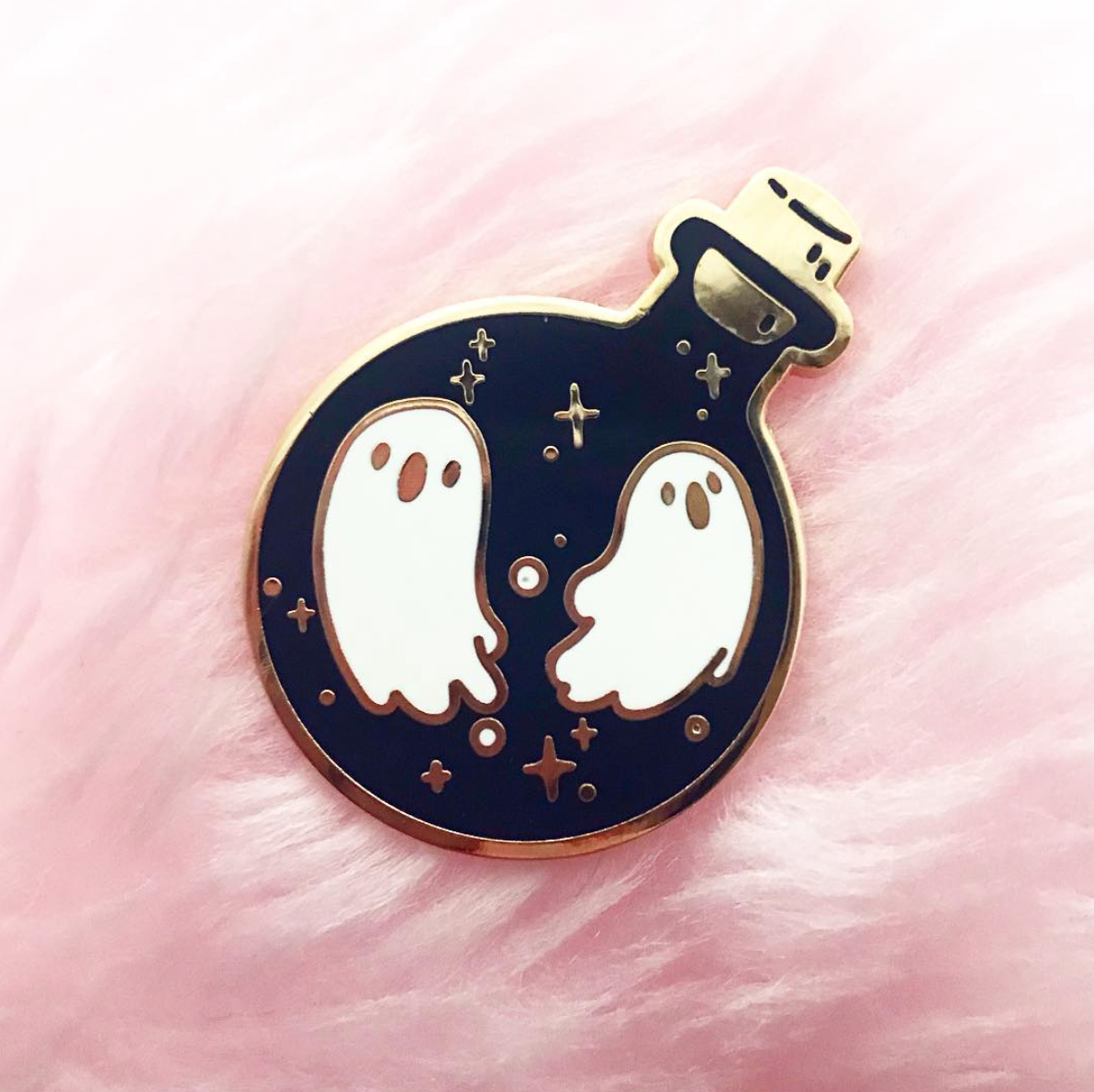 Ghost Potion Pin