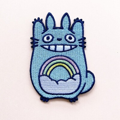 Rainbow Totoro patch