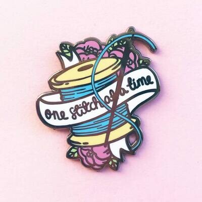 One Stitch At a Time pin