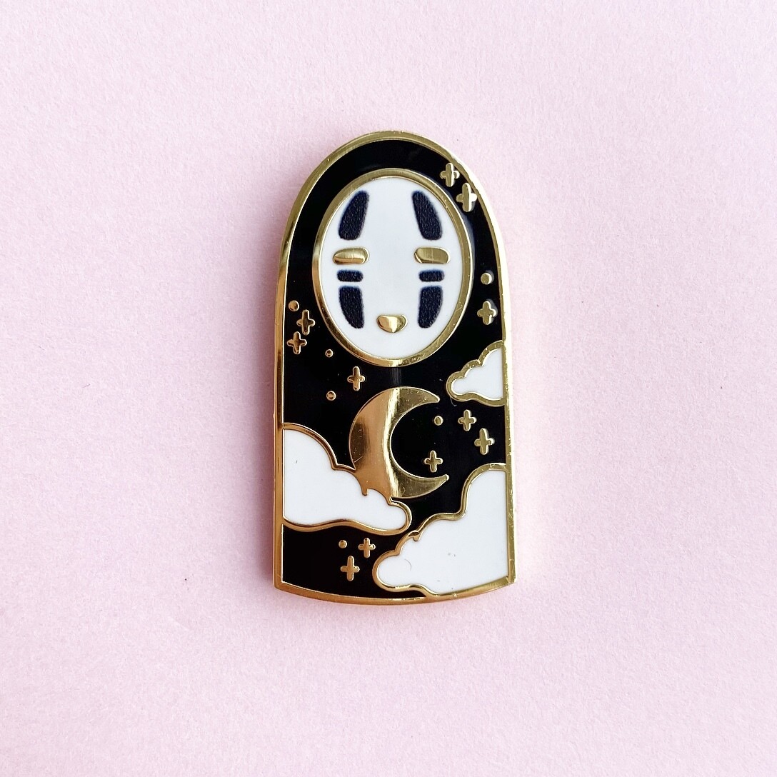 Starry No-Face pin