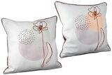 Stoffkissen Flower Duo (2er Set)