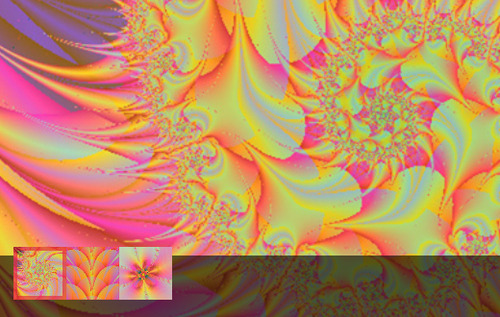 Downloadable Hippy Skippy Fractal Art Screen Saver Set
