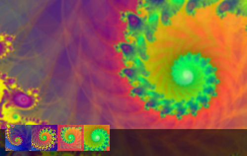 Downloadable Zen Fractal Art Screen Saver Set