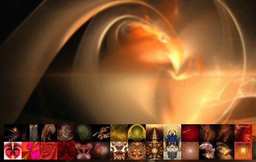Downloadable Full Gallery Fractal Art Screen Saver