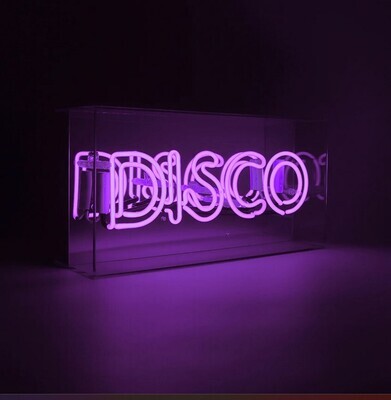 Neon &quot;DISCO&quot; &quot;PARTY&quot;  &quot;CHAMPAGNE&quot; &quot;ON AIR&quot;