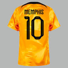 Voetbalshirt National team Nederland, nummer 10 Memphis