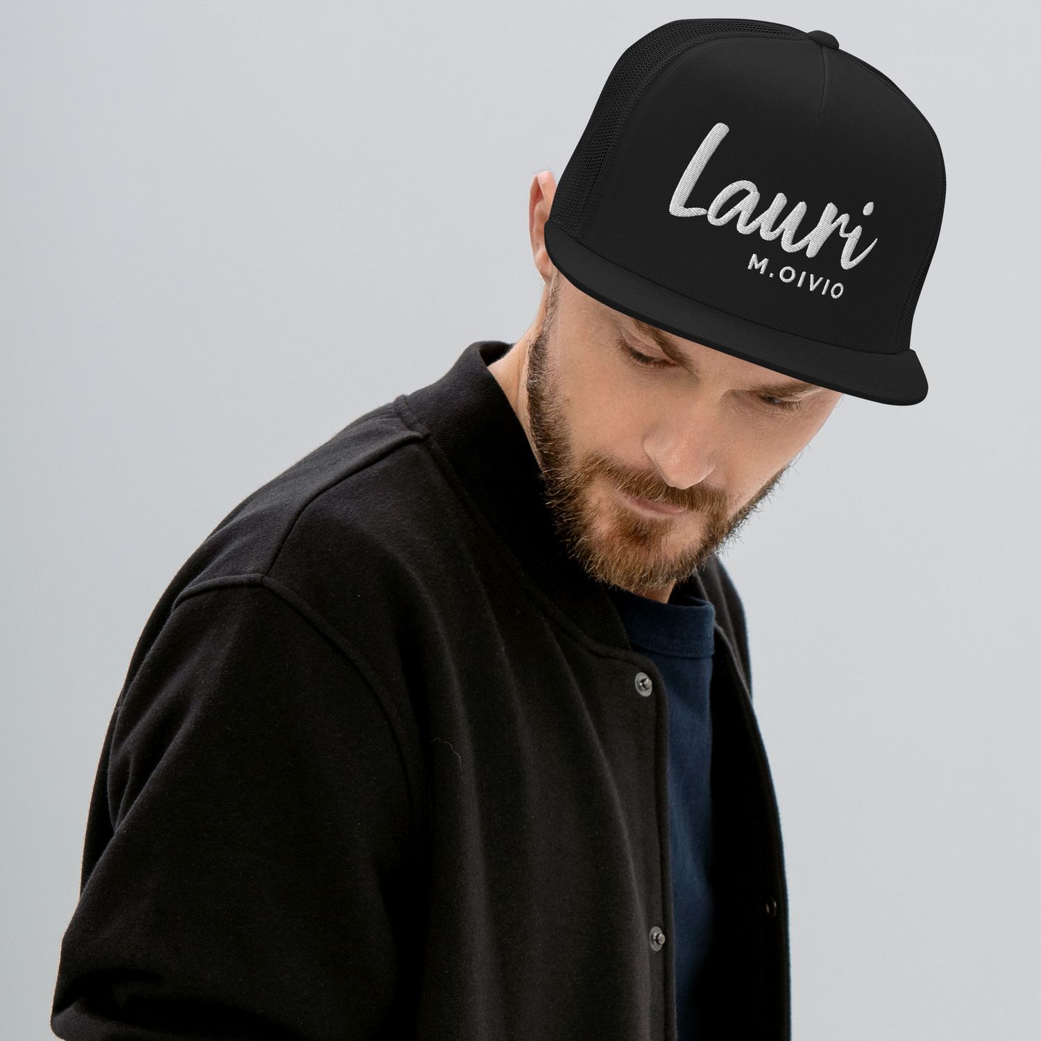Lauri&#39;s Flat Trucker Cap