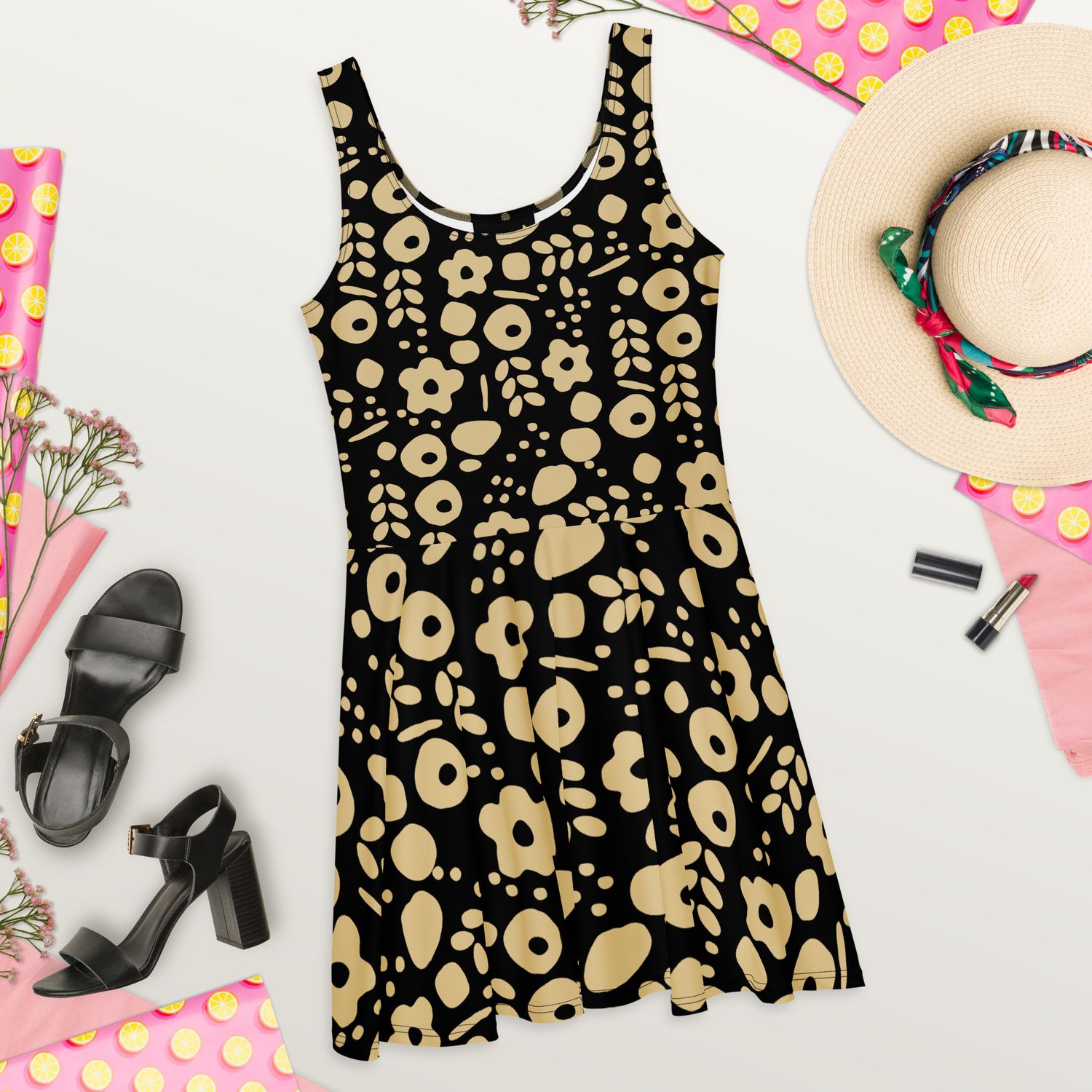 Flower Power Black