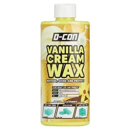 D con vanilla cream carnauba wax 500ml