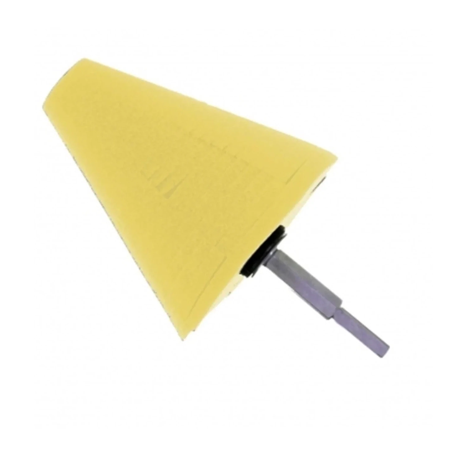 Polijst cone geel medium heavy cut 10cm