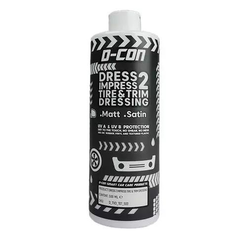 D con Dress 2 impress Tire banden &amp; trim kunstof dressing 500ml