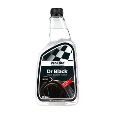 Pro Elite Dr Black glanzende banden en exterieur dressing 750ml