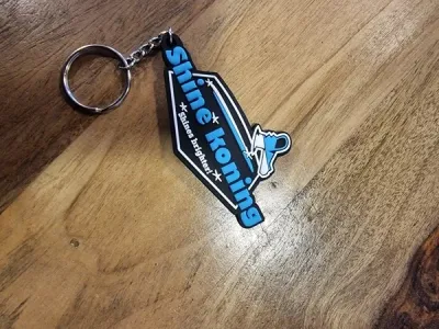 Shine koning sleutelhanger