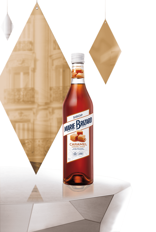 Marie Brizard Caramel Syrup 70cl - Alcohol Free