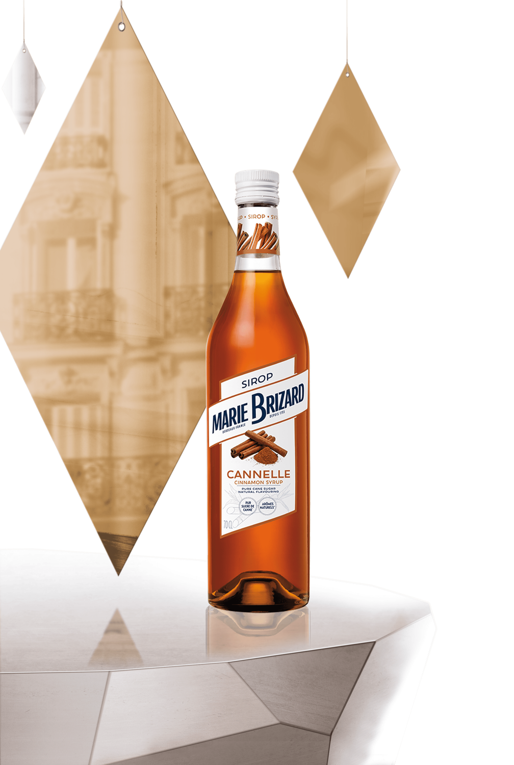 Marie Brizard Cinnamon Syrup 70cl - Alcohol Free
