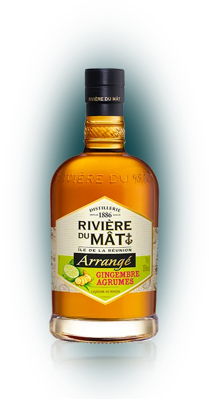Riviere du Mat Gingembre Agrumes - (Ginger &amp; Citrus Rum Liqueur – 70cl, 35% ABV)