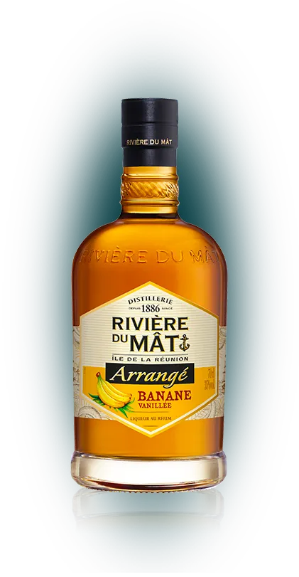 Riviere du Mat Banane Vanillée - Banana Vanilla 35%ABV, 70cl