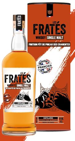 Les Frates Single Malt Pineau des Charentes Whisky 70cl in Box - 42°
