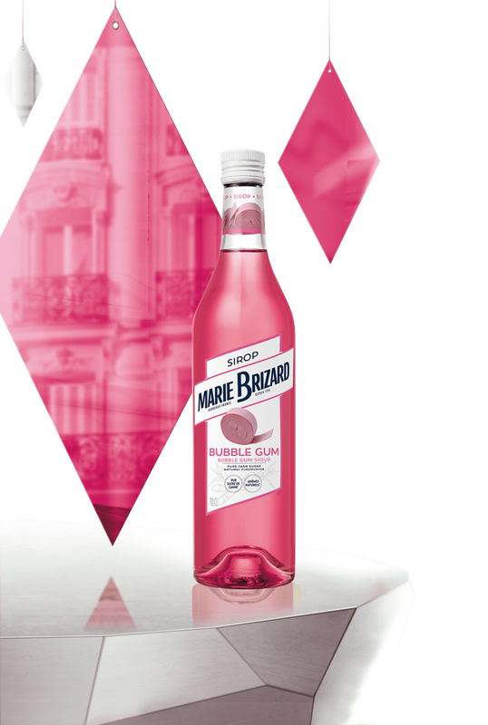 Marie Brizard Bubble Gum Syrup 70cl - Alcohol Free