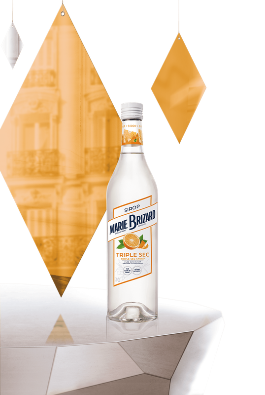 Marie Brizard Triple Sec Syrup 70cl - Alcohol Free