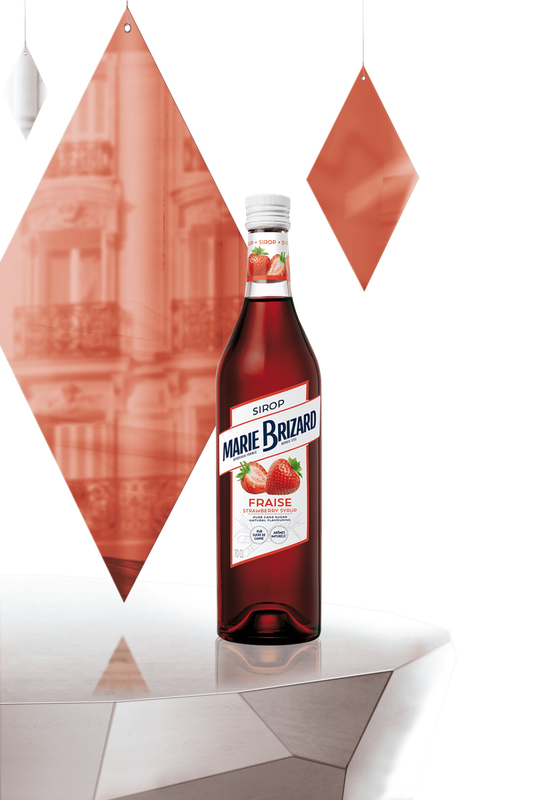 Marie Brizard Strawberry Syrup 70cl - Alcohol Free