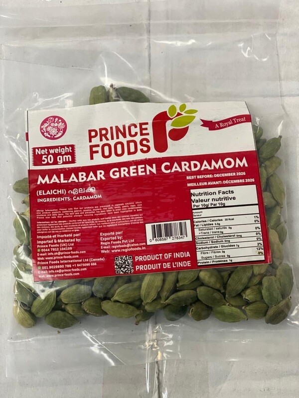 Prince Malabar Green Cardamom