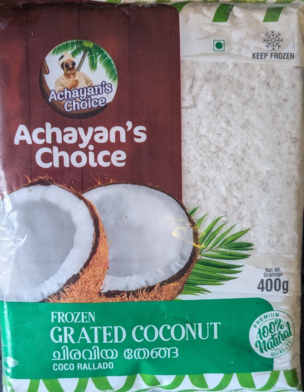 Grated Coconut Achayan’s Choice